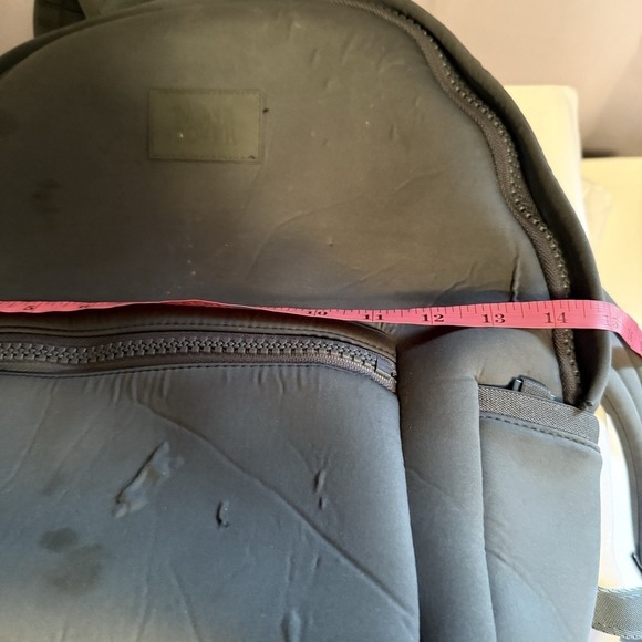 Dagne Dover Dark Gray Neoprene Backpack Bookbag Diaper Bag Laptop Work Bag main image 7